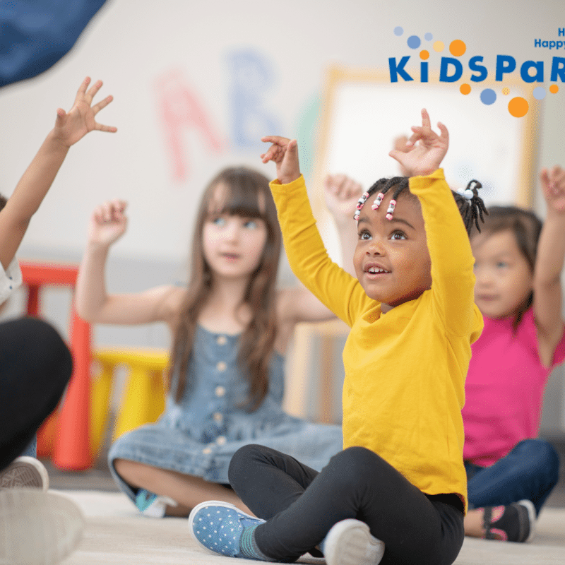 Children participating in an after-school program at KidSpark, engaging in activities that boost child development