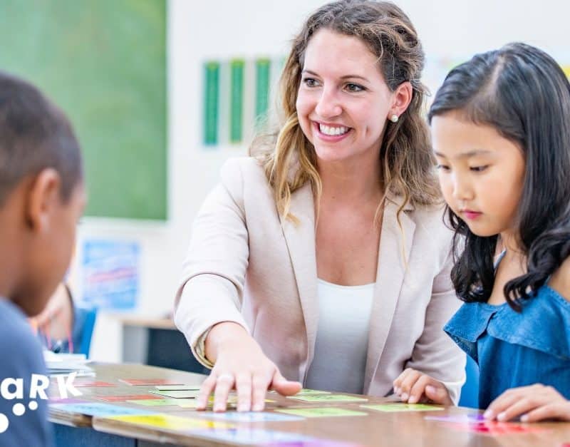 parents dropping off kids at KidsPark with reliable backup childcare activities.