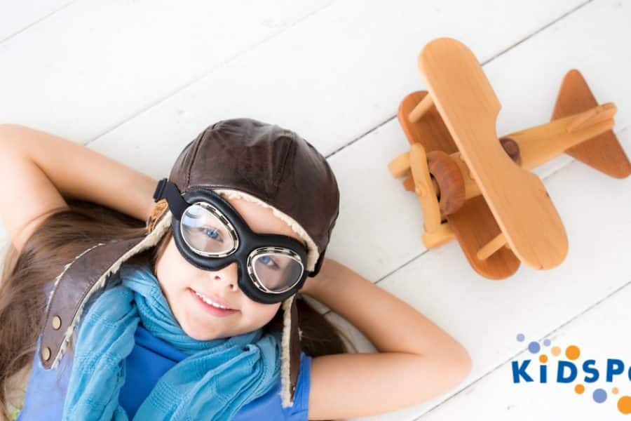 A little kid enjoying convenient and flexible childcare at kids park