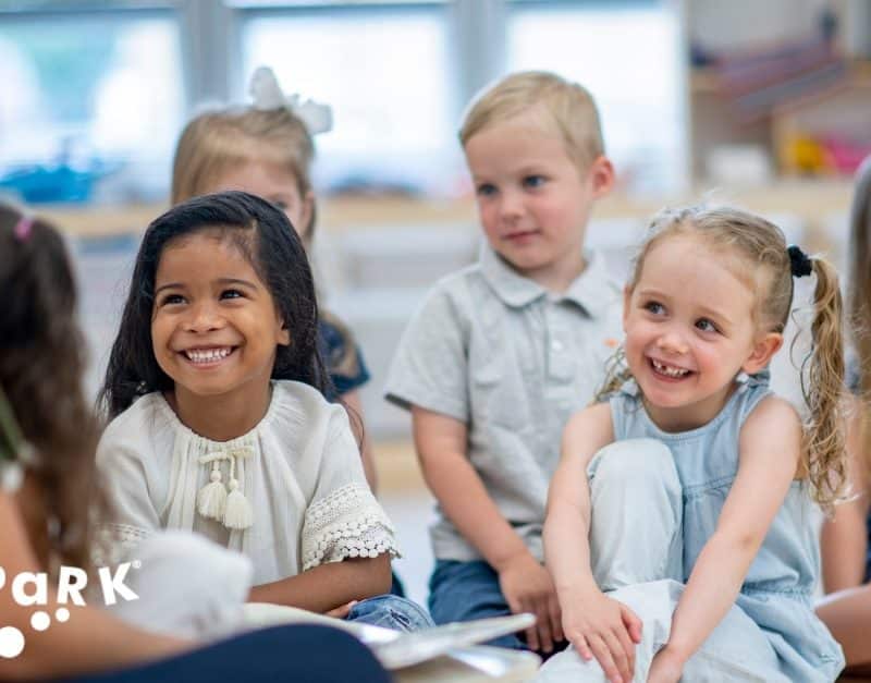 Kids at childcare in Folsom California